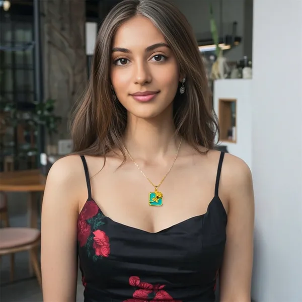 Gold_Plated_With_Green_Brass_18K_Rose_Garden_Pendant_Necklace_For_Women